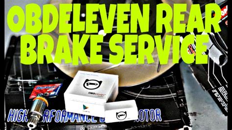 obdeleven rear brakes service